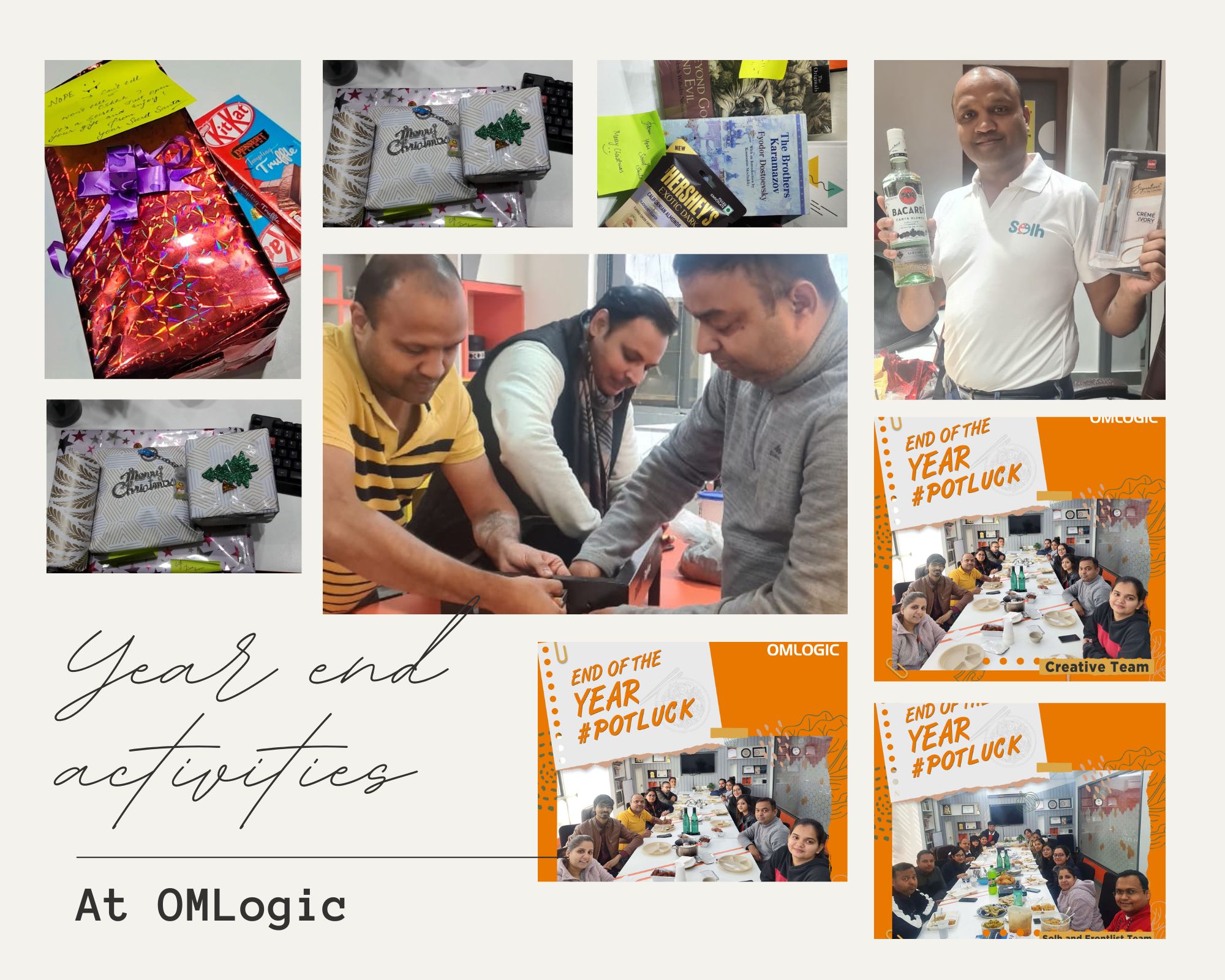 We at OMLOGIC relentlessly seek ways to improve our work culture and environment to ensure that every employee feels like they can learn and grow altogether.